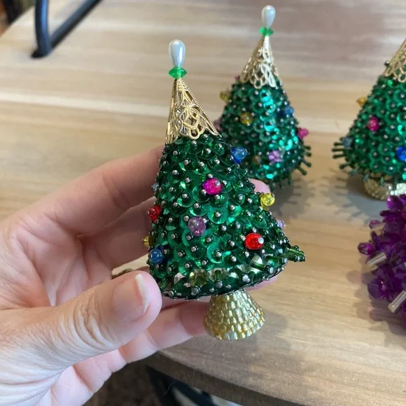 Set of vintage Christmas decor